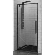 Душевая дверь RGW Stilvoll SV-02B (06320208-14) 80х200 см, чёрный профиль/прозрачное стекло