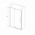 Душевая дверь RGW Stilvoll SV-03B (06320309-14) 90х200 см, чёрный профиль/прозрачное стекло