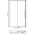 Душевая дверь RGW Stilvoll SV-12-B (32321215-14) 150х195 см, черный профиль/прозрачное стекло