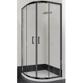 Душевой уголок RGW Classic CL-53B (06095388-14) 80х80х185 см, черный профиль/прозрачное стекло