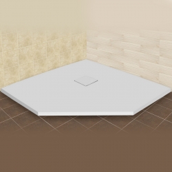 Поддон для душа RGW STone Tray ST/T-0100W (16155100-01) (100-100) (трапеция)