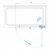 Шторка для ванной RGW Screens SC-102 (011110285-11) 85х150 см, стекло прозрачное/профиль хром
