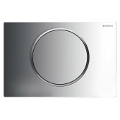 Кнопка смыва Geberit Sigma 10 115.758.KH.5 хром / матовый хром / хром