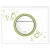Кнопка смыва Grohe Nova Cosmopolitan 38847LS0 белая с зеленым