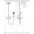 Душевая система Hansgrohe Raindance Showerpipe 360 (27112400) (полка белое покрытие)