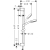 Душевой гарнитур Hansgrohe Crometta 100 Multi (26650400) (65 см)