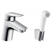 Смеситель Hansgrohe Logis 71290000 для раковины с гигиеническим душем