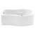 Акриловая ванна Aquanet Borneo 170x90 см R