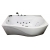 Акриловая ванна Aquanet Borneo 170x90 см R
