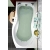 Акриловая ванна Aquanet Borneo 170x90 см R