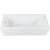 Акриловая ванна Aquanet Bright 170x70 с каркасом, белая