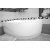 Акриловая ванна Aquanet Graciosa 150x90 L с каркасом