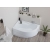 Акриловая ванна Aquanet Graciosa 150x90 L с каркасом