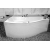 Акриловая ванна Aquanet Palma 170x90 L с каркасом