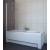 Шторка на ванну Koller Pool Waterfall Line QP93 L Chrome Clear