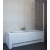 Шторка на ванну Koller Pool Waterfall Line QP93 R Chrome Clear