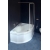Акриловая ванна Ravak Rosa I R 150 см с ножками