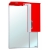 Зеркало-шкаф Bellezza Лагуна 65 R красный