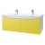 Dreja Мебель для ванной "Color 125" 2 ящика желтый глянец
