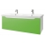 Dreja Мебель для ванной "Color 125" зеленый глянец