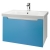 Dreja Мебель для ванной "Color 60" голубой глянец