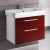 Dreja Мебель для ванной "Q max S" 80 красный глянец