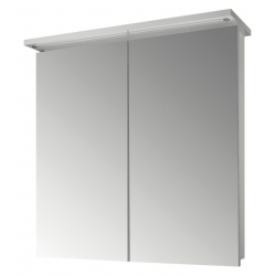 Dreja Зеркальный шкаф "Sani 70 2D" с Led-освещением белый