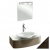 Мебель для ванной Jacob Delafon Presquile 85 палисандр