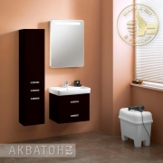 Мебель для ванной Акватон Америна 60 чёрная