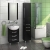 Мебель для ванной Акватон Ария Н 50 черный глянец