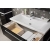 Мебель для ванной Акватон Турин 100 с черной панелью