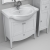 Мебель для ванной комнаты Belux Афины 75 белая матовая