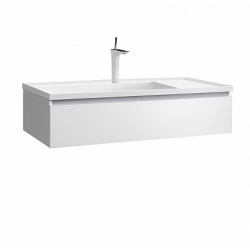 Мебель для ванной комнаты Belux Фаворит 120 НП120-01 белая глянцевая