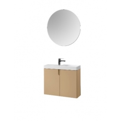 Мебель для ванной комнаты Belux Кадис 70 НП70 Onice бежевая матовая