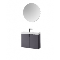 Мебель для ванной комнаты Belux Кадис 70 НП70 Pirite серая матовая