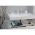 Мебель для ванной комнаты Belux Триумф 85 НП85-01 белая матовая