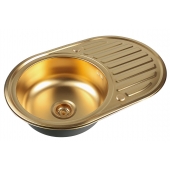 Мойка кухонная Zorg Inox Pvd (SZR 7750 BRONZE) бронза