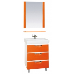 Misty Мебель для ванной Жасмин 60 оранжевый, пленка