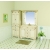 Misty Мебель для ванной "Афина 120" бежевая/патина