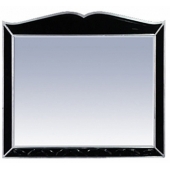 Misty Зеркало Анжелика 100 черное сусальное серебро