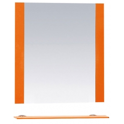 Misty Зеркало для ванной Жасмин 70 оранжевое