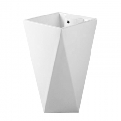 Раковина напольная SantiLine (SL-4009) (49.5x48.5x85.5 см)
